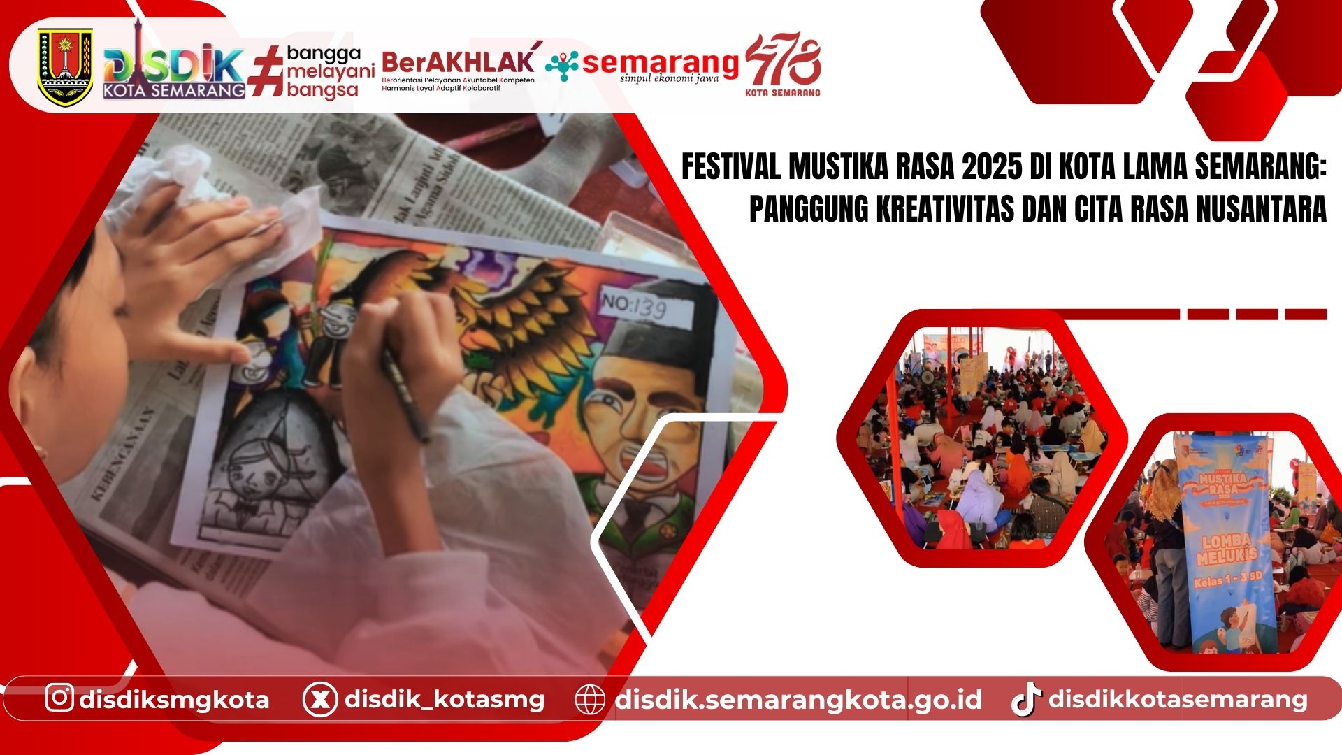 Festival Mustika Rasa 2025 di Kota Lama Semarang: Panggung Kreativitas dan Cita Rasa Nusantara